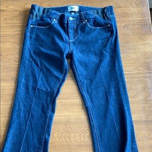 Paige maternity bootcut/wide leg jeans